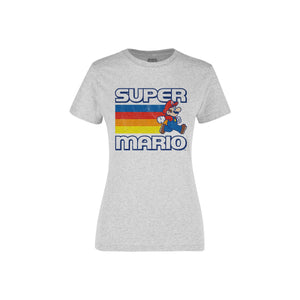 Playera Mario Bros Mujer - Sm Vintage Retro