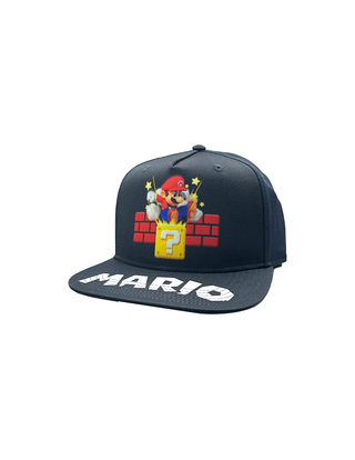 Gorra Curva Super Mario Bros | Cubo Misterioso para Hombre y Mujer, Estilo Nintendo
