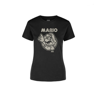 Playera Mario Bros Mujer - Mario Retro