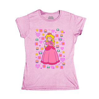 Playera para Niña Nintendo - Peach