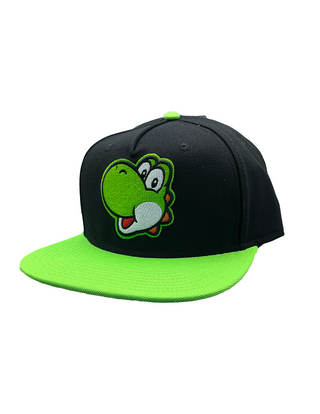 Gorra Plana Super Mario Bros Negra para adultos