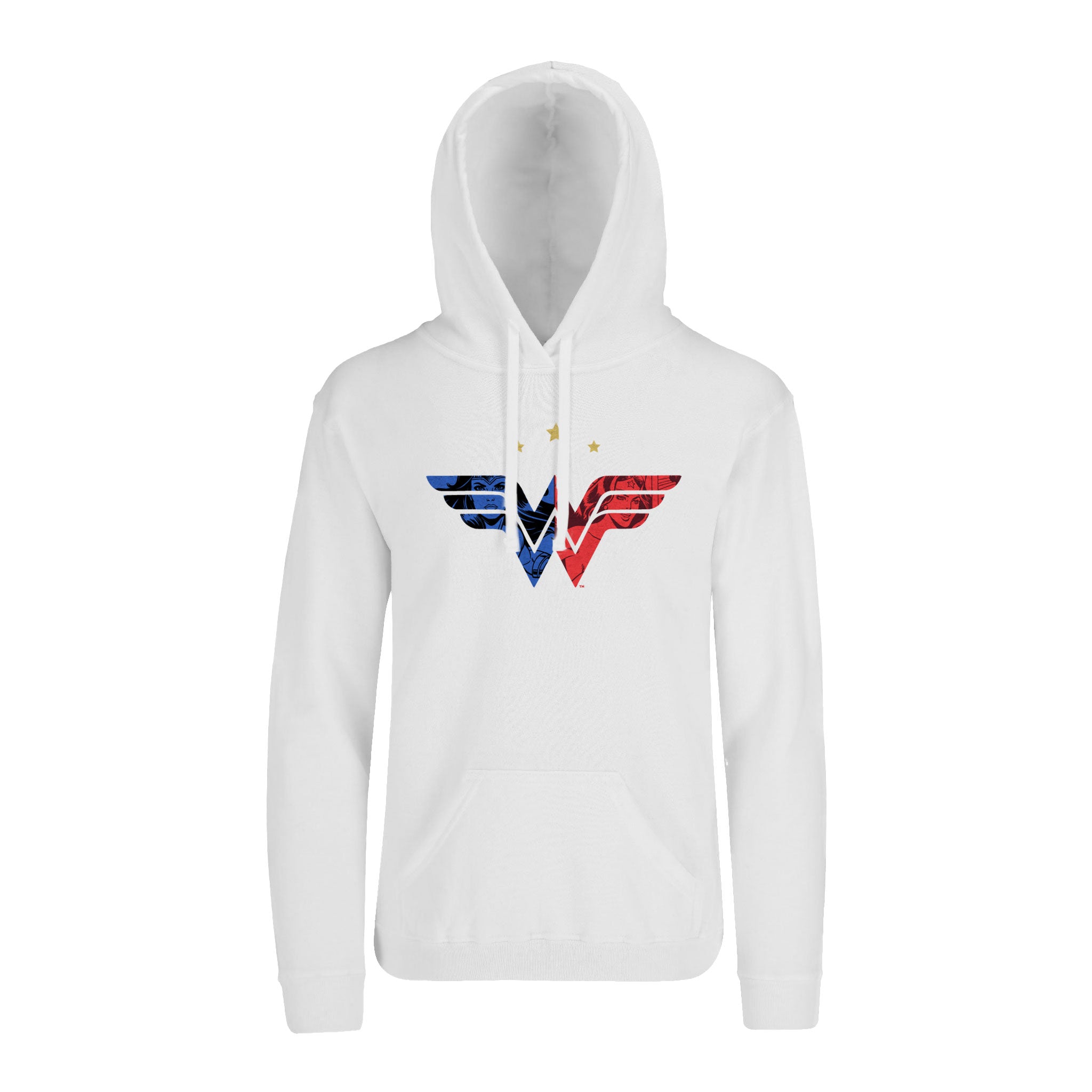 Hoodie Wonder Woman - Blue and Red - Fan Army