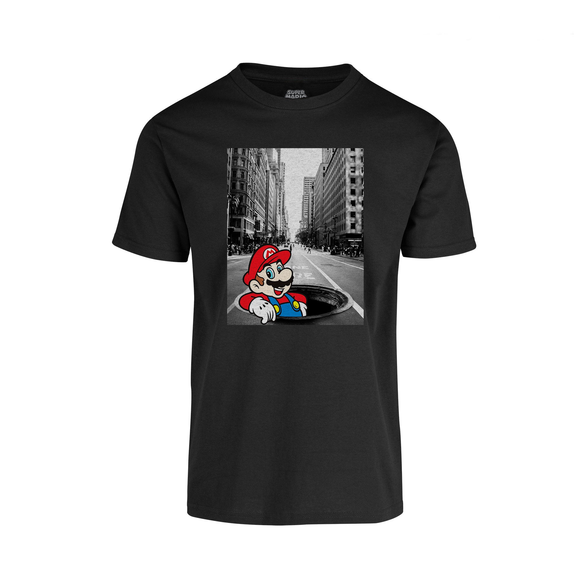 Playera Mario Bros Hombre - Nyc