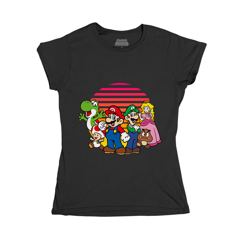 Playera Niña Nintendo - Sunset - Fan Army