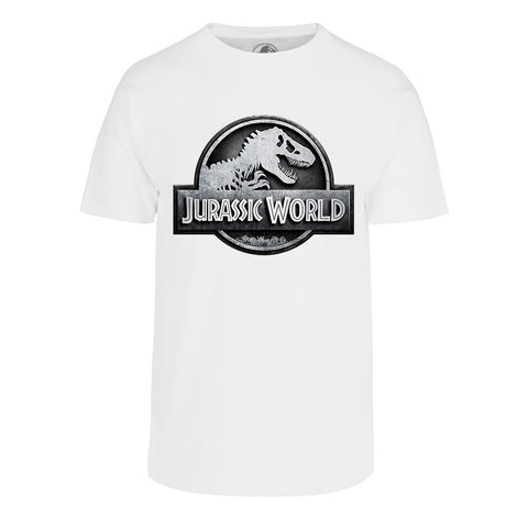 Playera Jurassic World Logo Silver