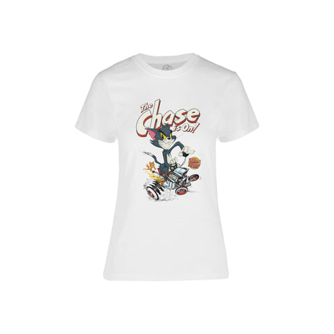 Playera de Mujer Tom & Jerry - The Chase