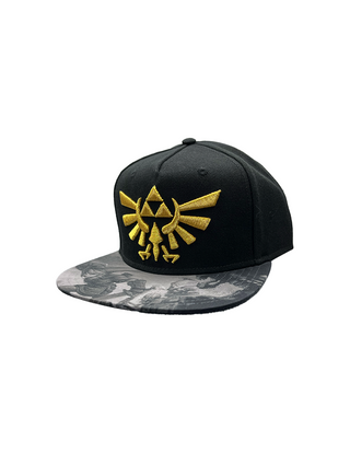 Gorra plana Zelda Símbolo Leyenda de Zelda Simbolo Hyrule 