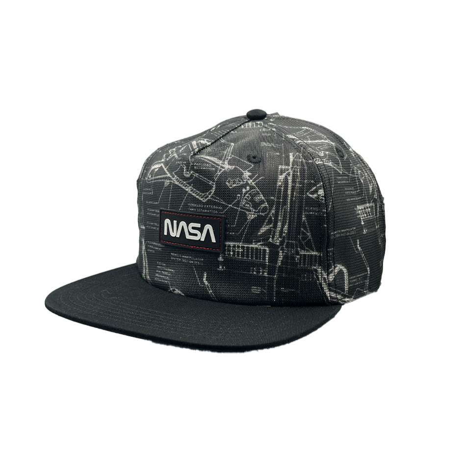 Gorra Plana NASA Naves espaciales para adultos