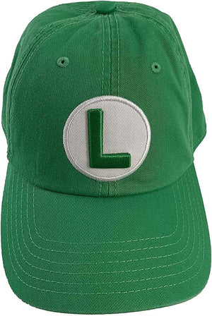 Gorra ajustable Super Mario Bros Luigi Logo