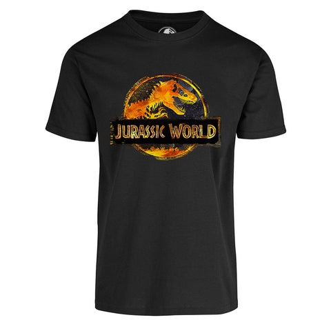 Playera Jurassic World Logo Lava