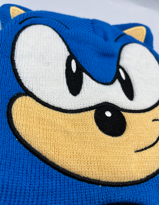 Beanie Sonic Cabeza y Guantes