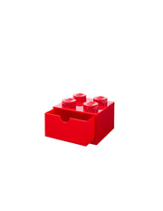 LEGO Organizador de escritorio con cajon para almacenar, Brick | Desk Drawer - Fan Army