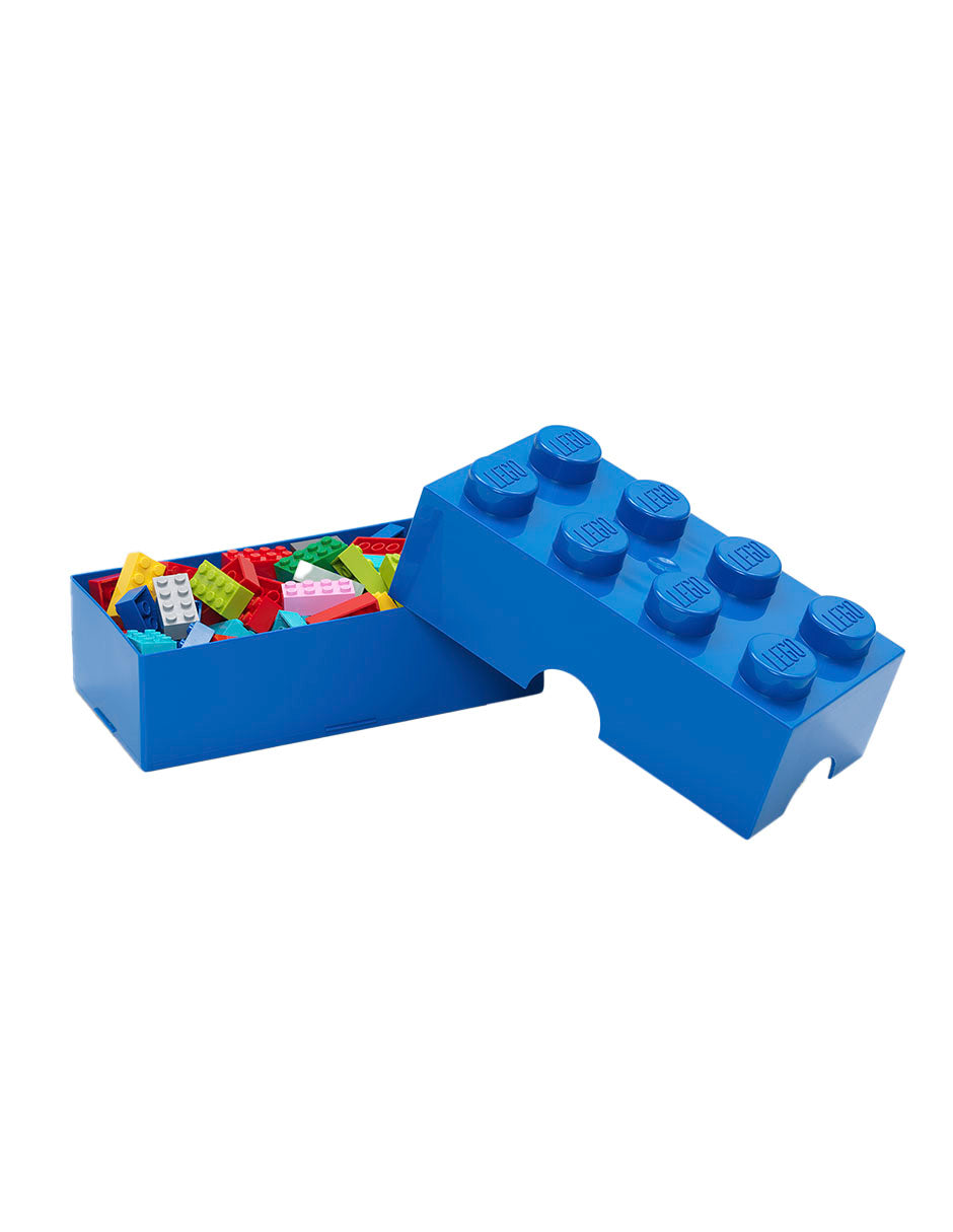 LEGO Lonchera para Alimentos Comida, Caja Armable, Pencil Box Brick 8 - Fan Army