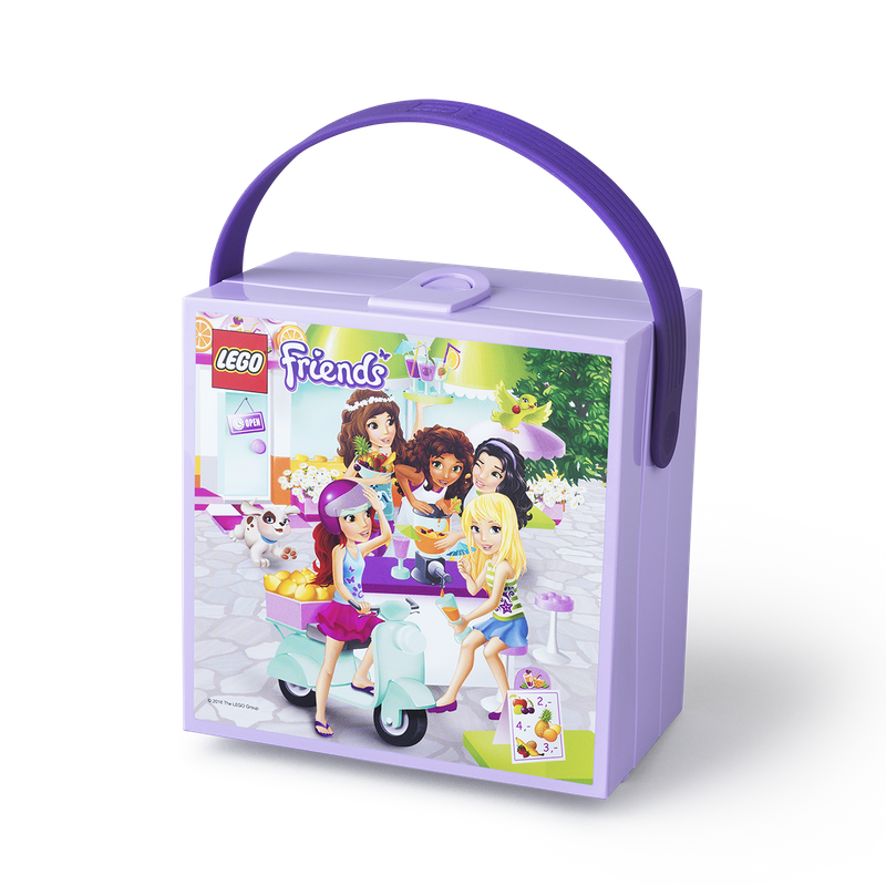 Lego Storage - Lonchera Con Asas Amigos Lavanda - Fan Army