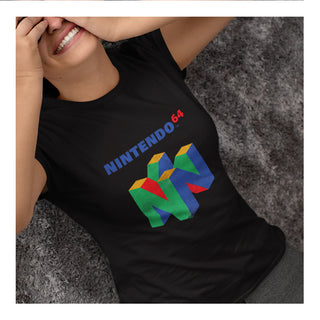 Playeras Nintendo Mujer - Nintendo 64 Retro