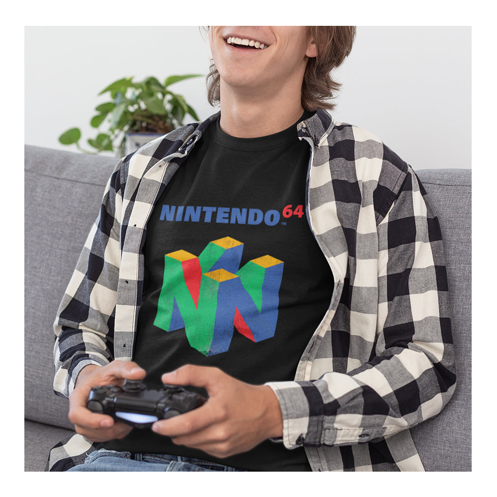 Playera para Hombre Nintendo 64 Retro - Fan Army