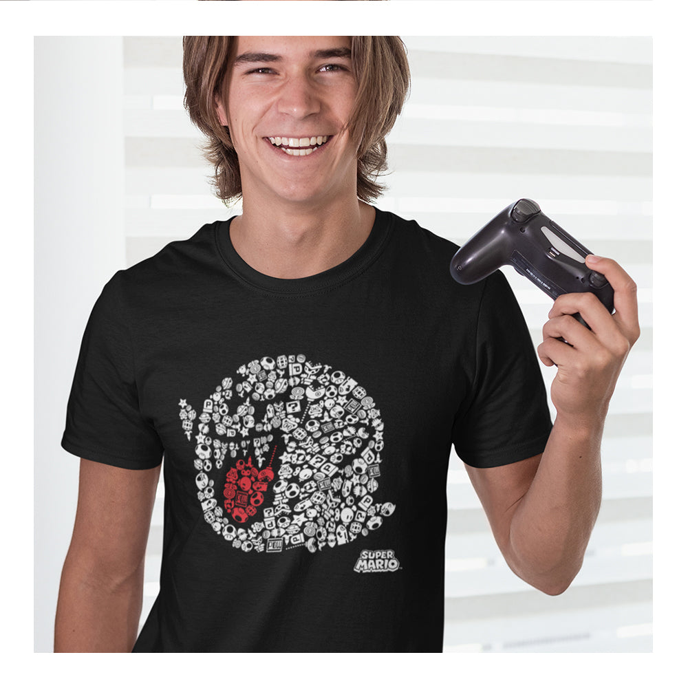 Playera para Hombre Mario Bros - Boo - Fan Army