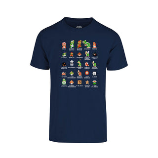 Playera Mario Bros Hombre - Diseño Clásico de Mario