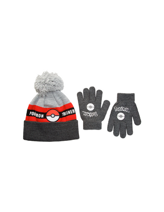 Set Guantes y Gorro Pokémon para Niño