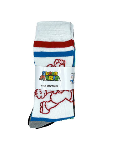 Calcetas Super Mario 5 pares