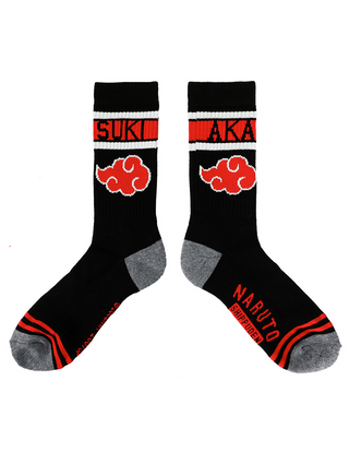 Calcetas Naruto - Akatsuki Kanji Hidden