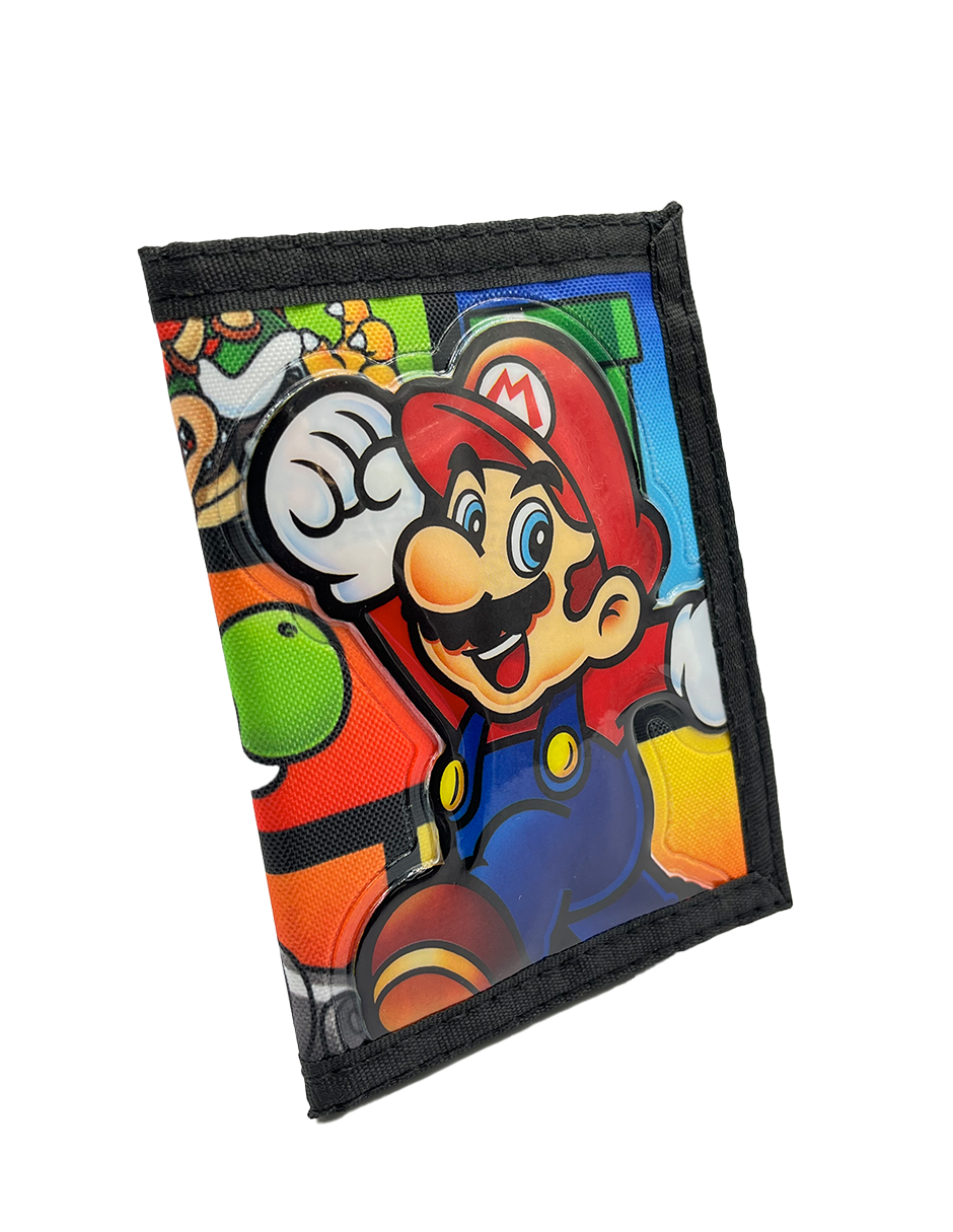 Cartera Niños Super Mario Cuadros - Fan Army