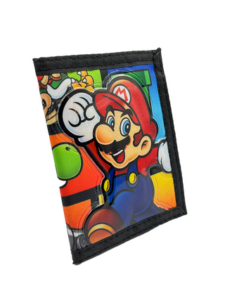 Cartera Niños Super Mario Cuadros