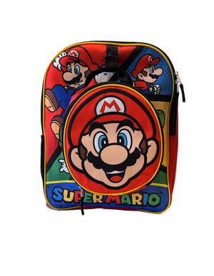 Mochila Super Mario con lonchera - Mario Nintendo 