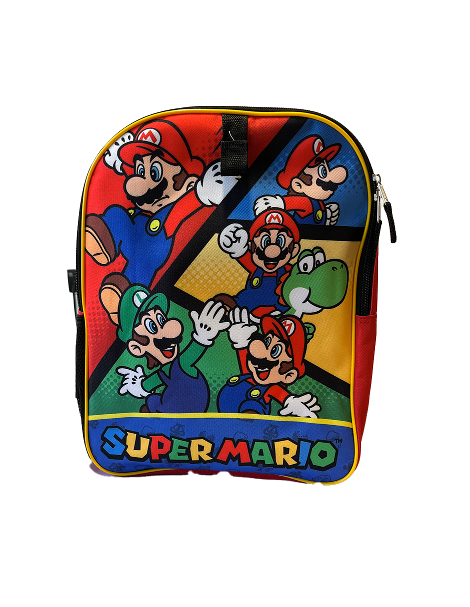 Mochila Super Mario con lonchera - Mario Nintendo - Fan Army
