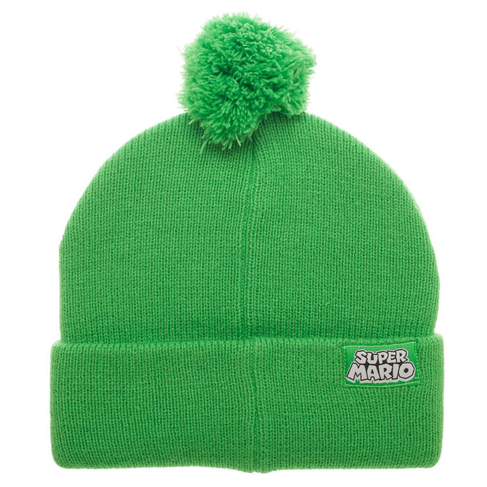 Gorro Luigi Super Mario Bros Nintendo, Beanie para Frío Verde - Fan Army