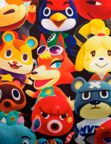 Mochila escolar Animal Crossing Tom Nook Personajes