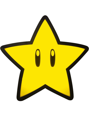 Luz Decorativa de Super Mario - Super Star