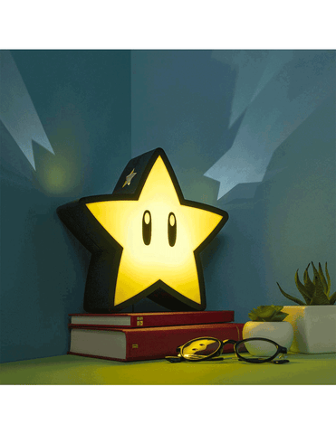 Luz Decorativa de Super Mario - Super Star