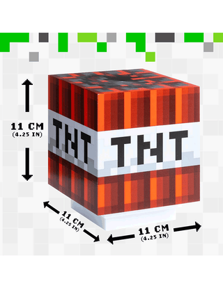 Lampara de Noche de Minecraft TNT