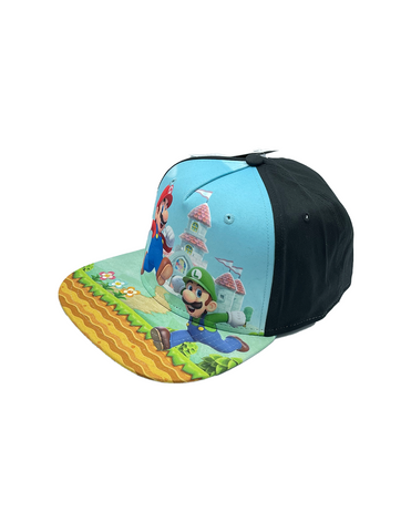 Gorra Super Mario mundo de Peach, Mario y Luigi