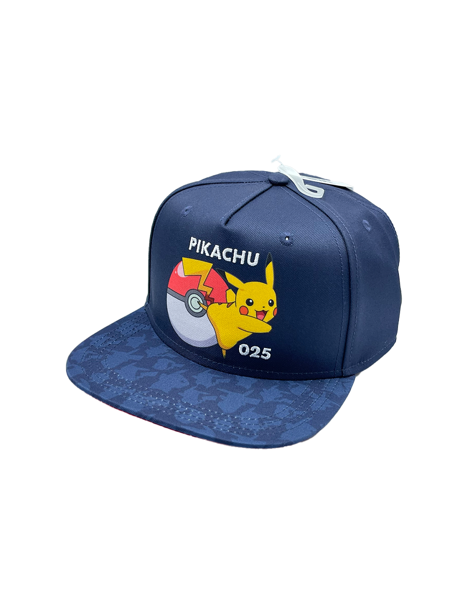 Gorra Pokemon con Pikachu Pokebola