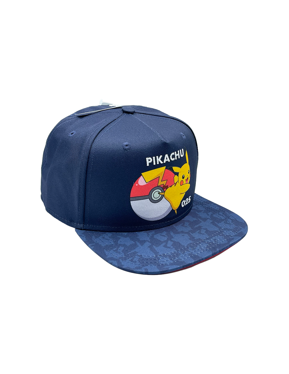 Gorra Pokemon con Pikachu Pokebola