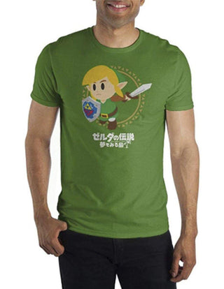 Playera Zelda Combate Verde - Fan Army