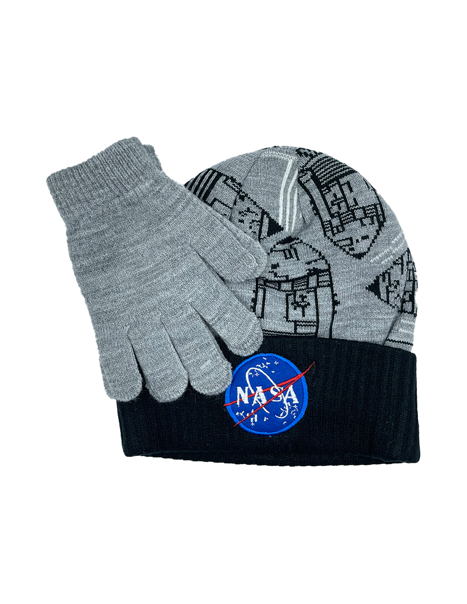Beanie con Guantes NASA Nave Espacial - Fan Army