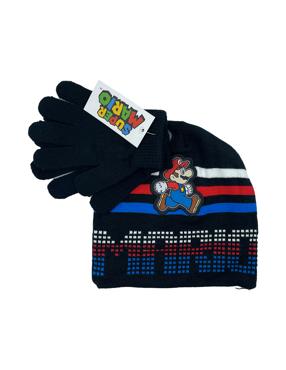 Beanie con guantes Super Mario Walking - Fan Army