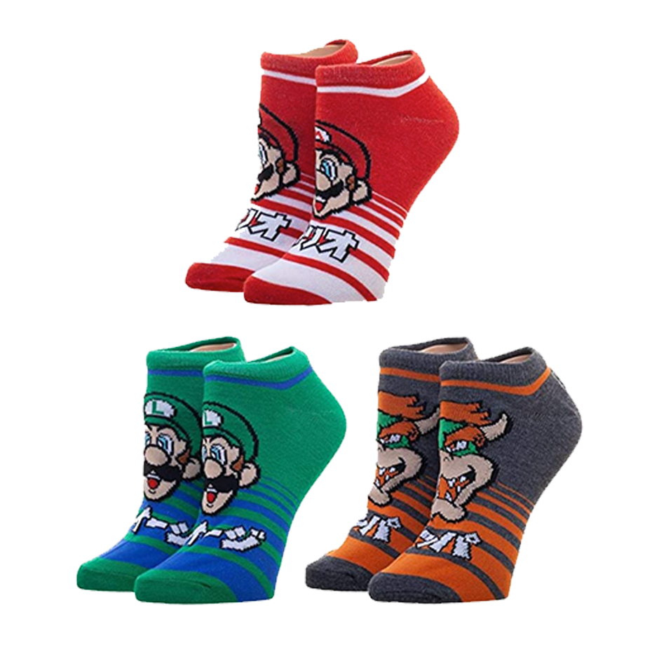 Paquete Calcetas Super Mario Bros - Fan Army