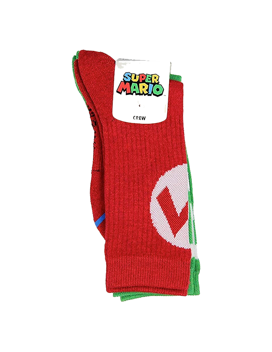 Set de Calcetas Super Mario Nintendo - Mario & Luigi - Fan Army