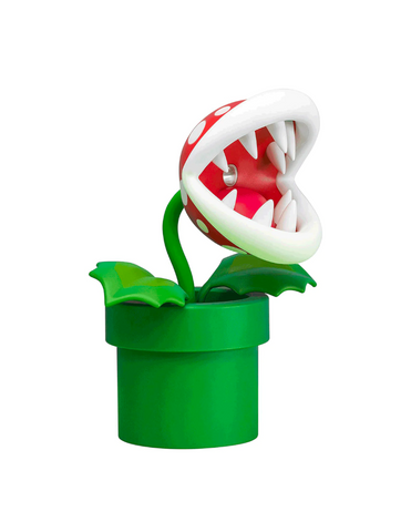 Planta Piraña BDP Lámpara Flexible con luz LED de Super Mario